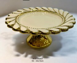 Kek Pasta Standı Bella Gold - Deco Vien 