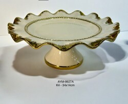 Kek Pasta Standı Pera Gold - Deco Vien 