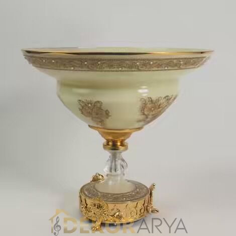 Dekorarya Milano Krem Salon Aksesuar Seti – 11 Parça - 6