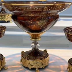 6 Parça Salon Konsol Aksesuar Seti̇ Kahve Milano - 3