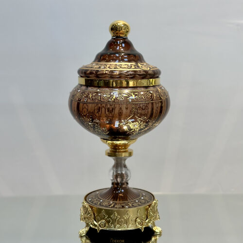 Milano 11 Parça Salon Konsol Aksesuar Seti̇ Kahve - 5