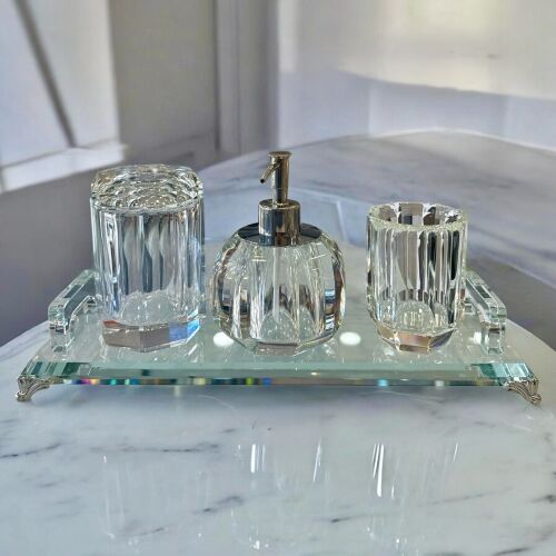 Aurora Crystal 4’lü Banyo Seti - 1