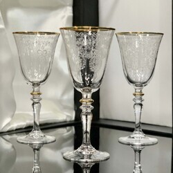 Altın Bodega Buti̇k Ayakli Kadeh - CANBA & GLAZZE 