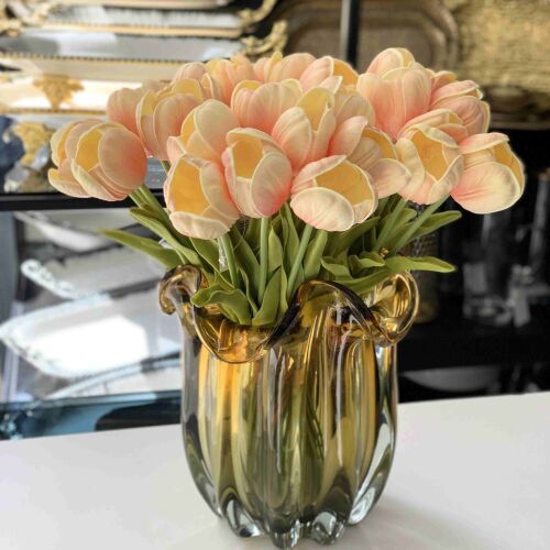 Yapay Çiçek Lale Peach Fuzz - 4