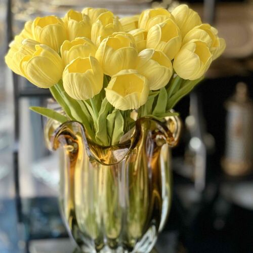 Yapay Çiçek Lale Sarı - 2