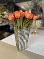 Yapay Tomurcuk Gül Demeti Sarı - 4