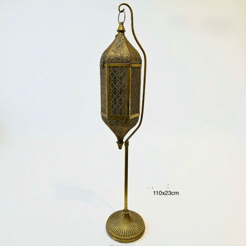 Saray Koleksiyonu İhtişamlı Askılı Fener - 1