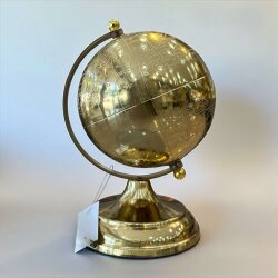 Atlas Gold Dünya Küre – 12×25 cm - Deco Vien 