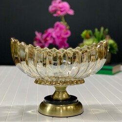 Cam Gondol Antik Gold 28x21cm - Dekor Arya