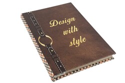 Kemer Desenli Kitap Kutu 35x24x3cm - Mikasa Moor