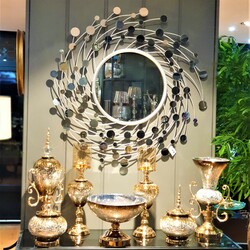 Yuvarlak Gümüş Ayna - 2