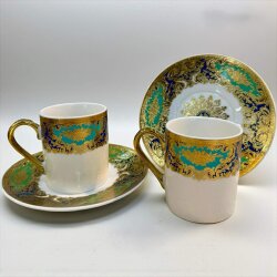 Eleganza 2’li Türk Kahve Fincanı Takımı - Dekor Arya