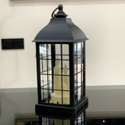 Fener Siyah 32*13 Cm - Deco Vien 