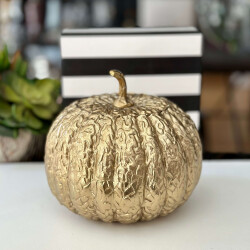 Gold Kabak Dekoratif Obje 20x17cm - Mikasa Moor