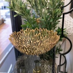 Dekorarya Coral Gold Döküm Metal Salon Aksesuar Seti - 2