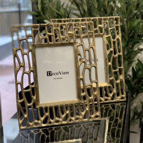 Dekorarya Coral Gold Döküm Metal Salon Aksesuar Seti - 5