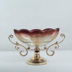 Imperial Amber Bordeaux 7 Parça Salon Aksesuar Seti - 3