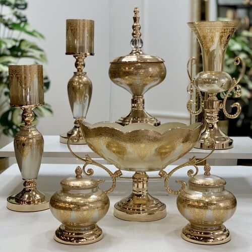 Imperial Royal Crest 7 Parça Salon Aksesuar Seti - 1