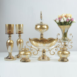 Imperial Verde Luxe Amber Gold 7 Parça Salon Aksesuar Seti - 3