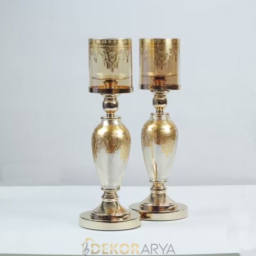 Imperial Verde Luxe Amber Gold 7 Parça Salon Aksesuar Seti - 5