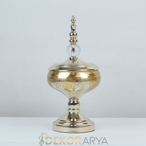 Imperial Verde Luxe Amber Gold 7 Parça Salon Aksesuar Seti - 7