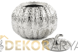 Gümüş Kabak Dekoratif Obje 20x17cm - 3
