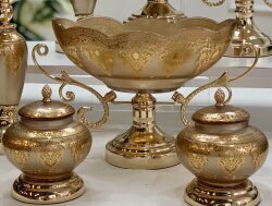 Imperial Champagne Glow 7 Parça Salon Aksesuar Seti - 3