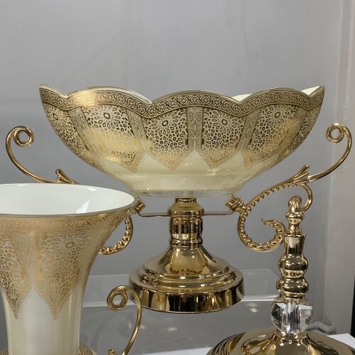 Imperial Cream Elegance 7 Parça Salon Aksesuar Seti - 3