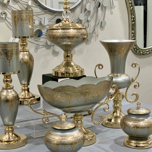 Imperial Silver Grace 7 Parça Salon Aksesuar Seti - 2