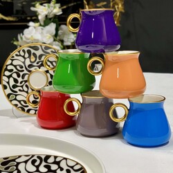 Deren 6 Renk 6lı Nescafe Takımı - 2