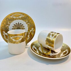 Imperial 2’li Türk Kahve Fincanı - Dekor Arya