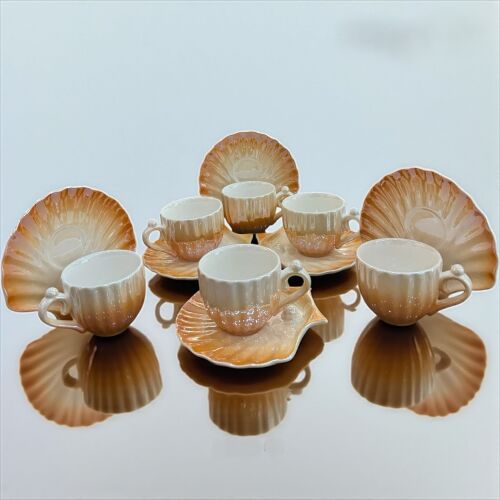 İncili 6 Kişilik Türk Kahvesi Fincan Takımı İnci Kahve - 1