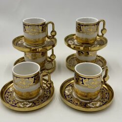Türk Kahve Fincanı Regalia 6 Kişilik 12 Parça - 5