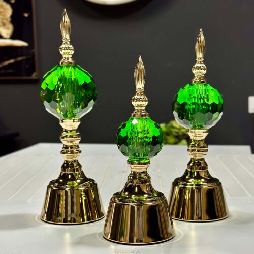 Kri̇stal 3lü Set Yeşi̇l - 2