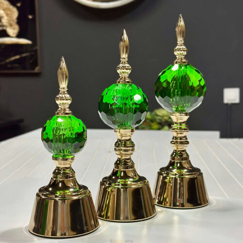 Kri̇stal 3lü Set Yeşi̇l - 1