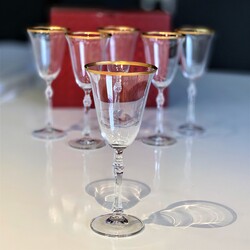 Basic Altın 6’lı Butik Ayaklı Kadeh - 2