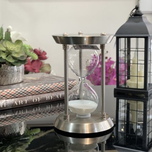 Kum Saati 10*16.5 Cm Gümüş - 2