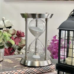 Kum Saati 10*16.5 Cm Gümüş - 3