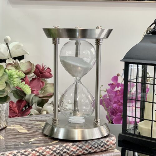 Kum Saati 10*16.5 Cm Gümüş - 3