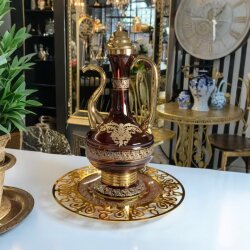Dekorarya Valide Sultan Bordo Gold Dekoratif İbrik Seti - 2