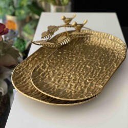 Metal Sunum Tepsi 2 Li - 2