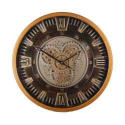 Rustica Çarklı Duvar Saati 46 Cm - Dekor Arya