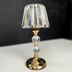 Abajur Görünümlü Mumluk Gold Büyük - Dekor Arya