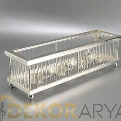 Dekoratif Mumluk - Silver - 3