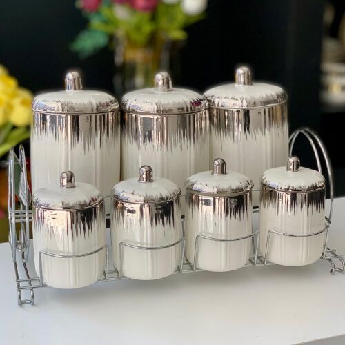 Master Magic 8 Parça Baharat Seti - Silver - 2