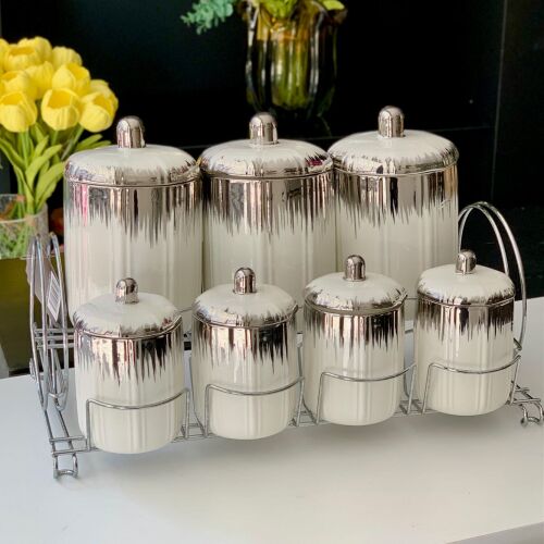 Master Magic 8 Parça Baharat Seti - Silver - 3