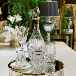 Okınowa Platin 61 Parça Kristal Sofra Seti - 1