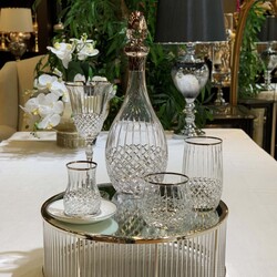 Okınowa Platin 61 Parça Kristal Sofra Seti - 2
