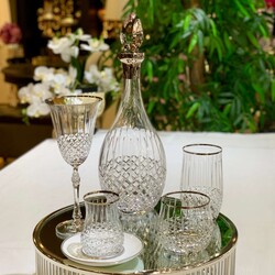 Okınowa Platin 61 Parça Kristal Sofra Seti - 5