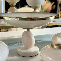 Pearl Shine Mermer Tabanlı 10 Parça Lüks Salon Aksesuar Seti - 3